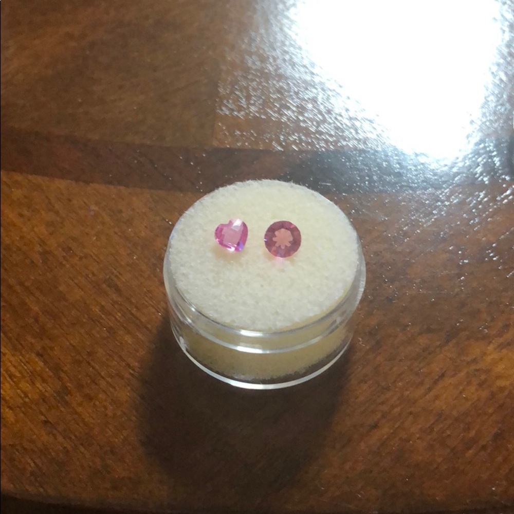 Origami Owl October Round & Heart Charm